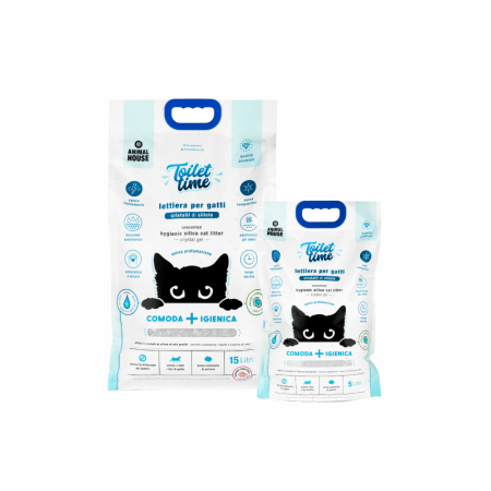 Toilet Time Crystal Silica Litter