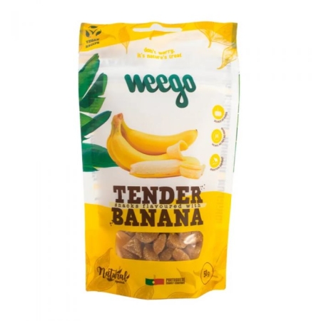 WEEGO - TENDER BANANA DOG SNACK 50GR