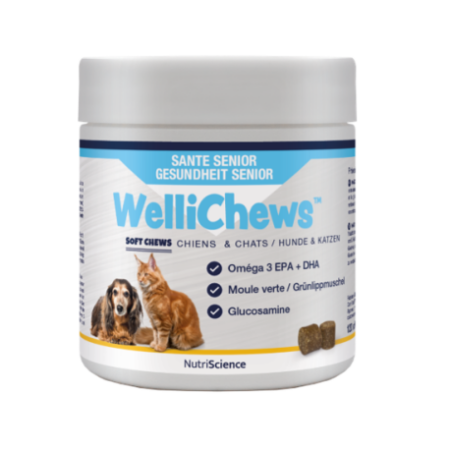 Wellichews Senior Health Chews Small Dog/Cat