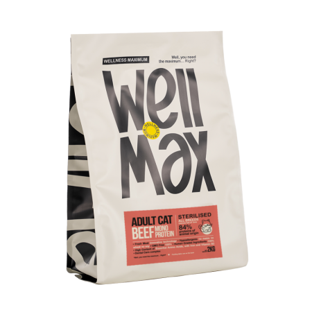 Wellmax MONO PROTEIN Beef Sterilised Cat