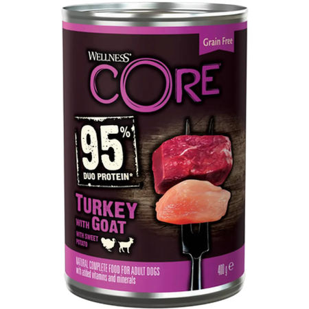 Wellness Core Turkey with Goat 400g