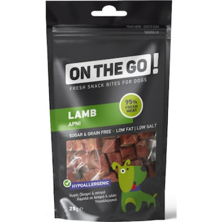 OnTheGo Dog Lamb Bites 25gr